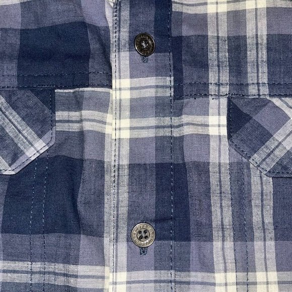 Wrangler Mens Button Up Shirt Multicolor Plaid Size XL Regular Fit‎ Long Sleeve - Picture 8 of 12